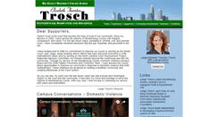 Desktop Screenshot of judgeelizabethtrosch.com